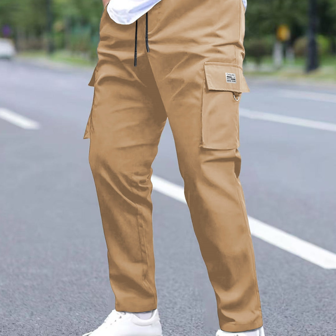 Herren Leichtgewichtige Technical-Cargohose mit Tunnelzugbund, D‑Ring & großen Klappfächern Echo Archiv