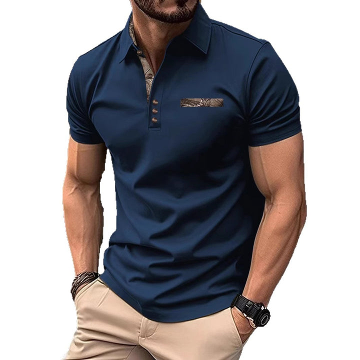 Herren Poloshirt mit modischen Akzenten Echoarchiv