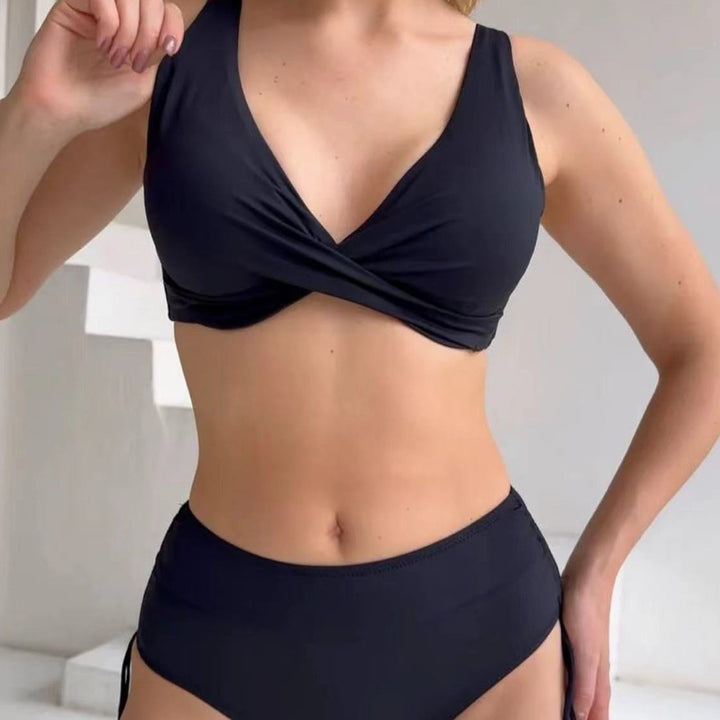 Damen Wickel-Bikini mit verstellbaren Trägern Echo Archiv