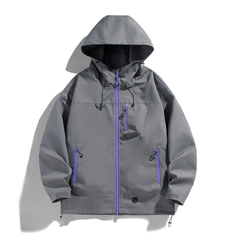 Herren Funktionsjacke mit atmungsaktiven Materialien und praktischem Design Echoarchiv