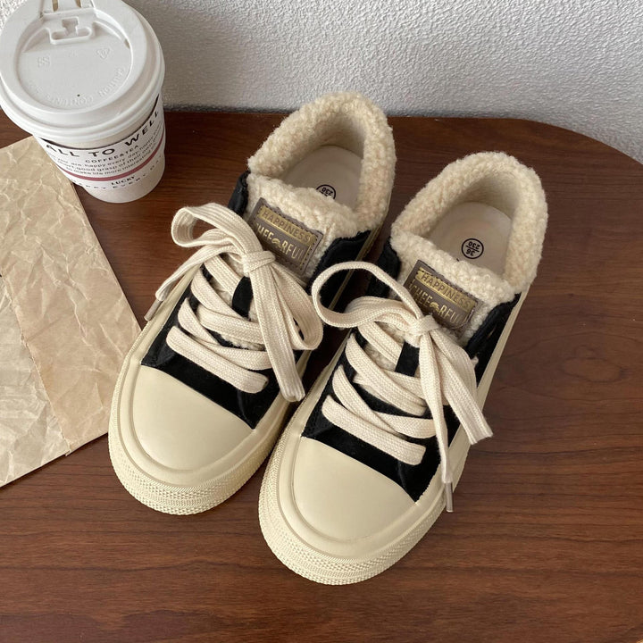 Damen Bequeme Sneakers mit kuscheligem Innenfutter und strapazierfähiger Sohle Echo Archiv