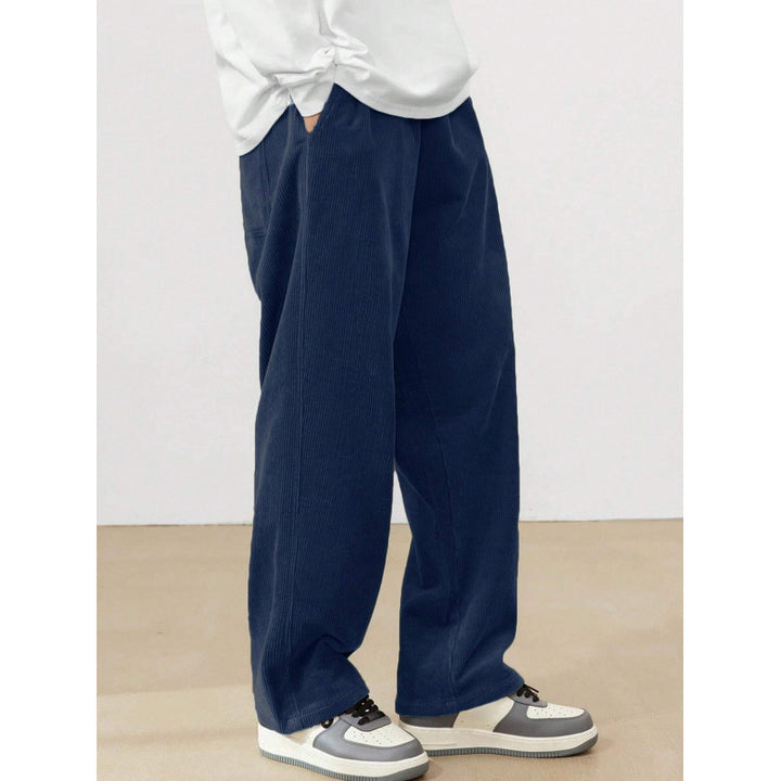 Herren lässige Freizeit-Hose mit elastischem Bund Echoarchiv