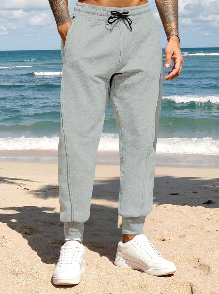 Herren Sportliche Freizeithose mit elastischem Bund und praktischen Seitentaschen Echoarchiv