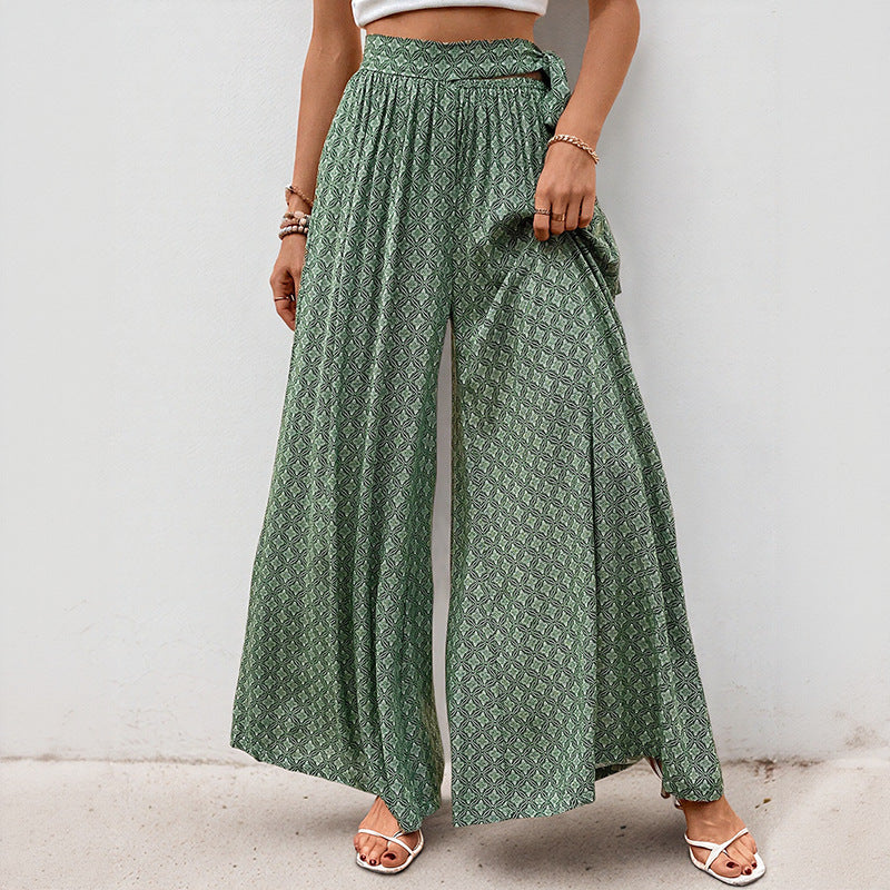 Damen Weite Palazzo Hose Echo Archiv