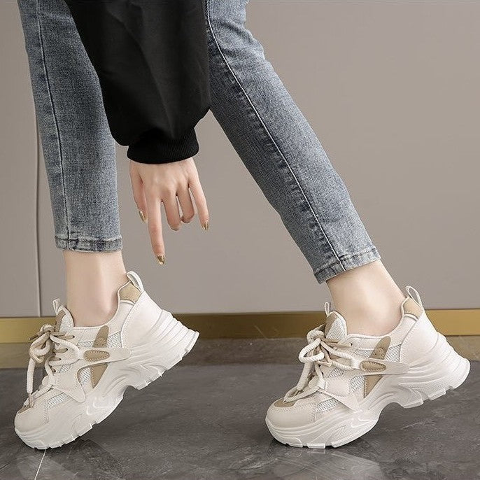 Damen Chunky Sneakers mit atmungsaktiven Mesh-Einsätzen und komfortabler Dämpfung Echo Archiv