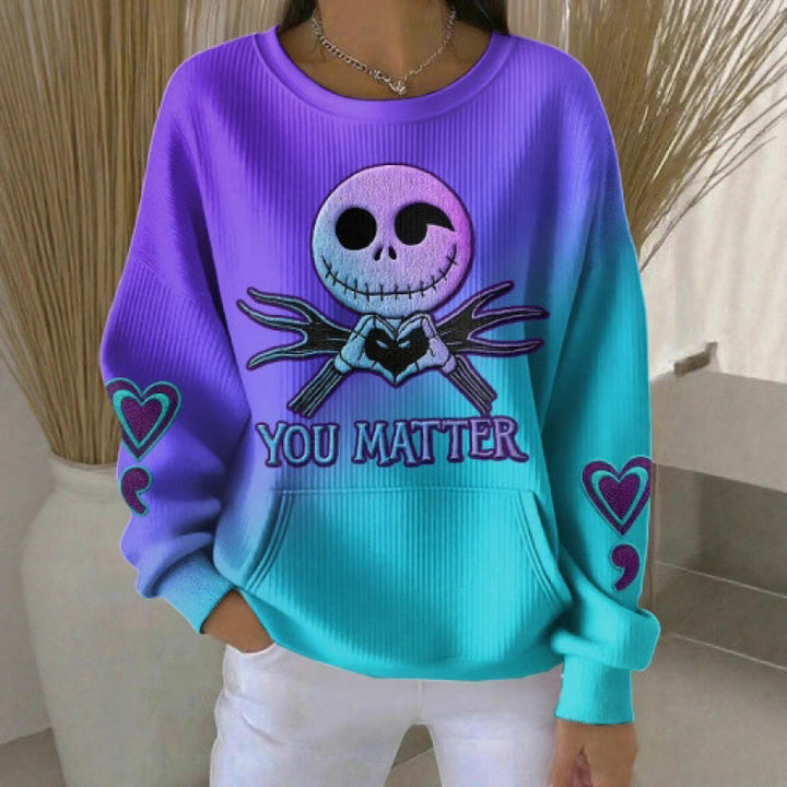 Damen Gemütlicher Pullover Echoarchiv