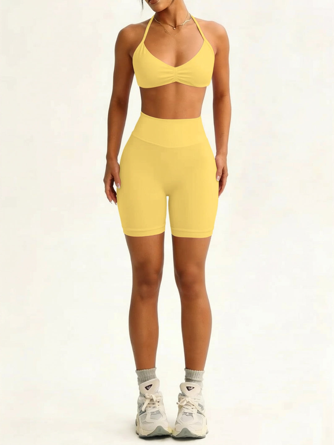 Damen Sportliches Bikini-Set mit hochelastischem Material und verstellbaren Trägern Echo Archiv