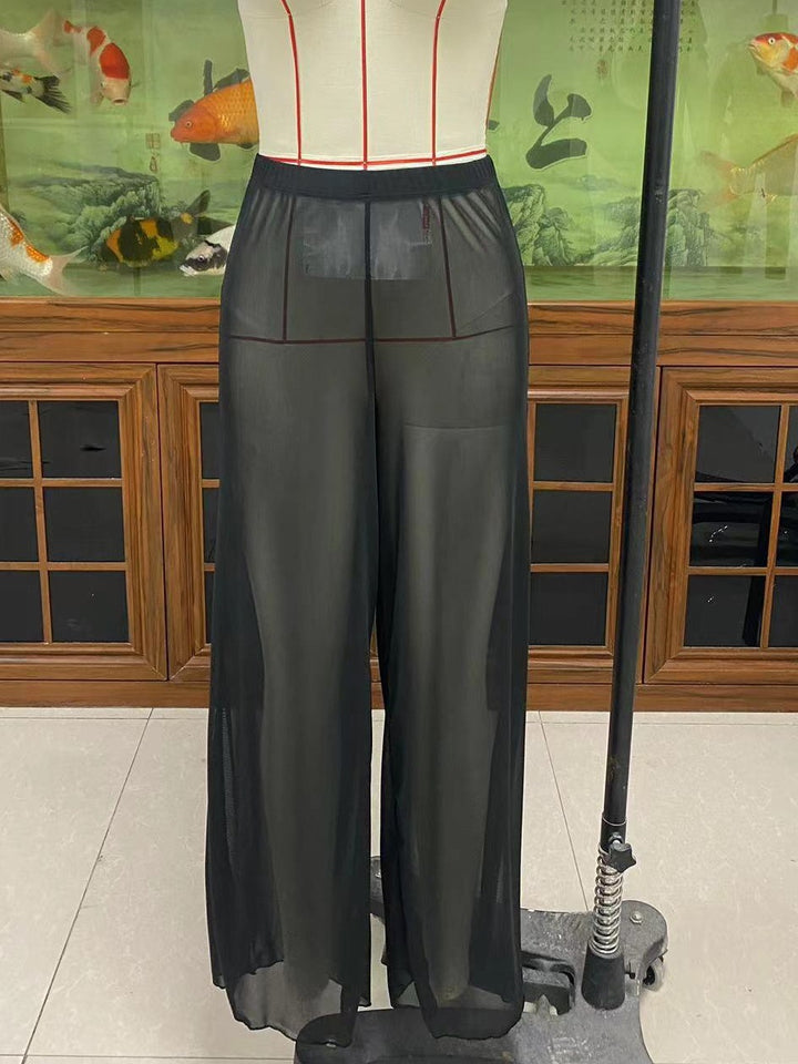 Damen Elegante Strandhose mit floralem Muster Echo Archiv
