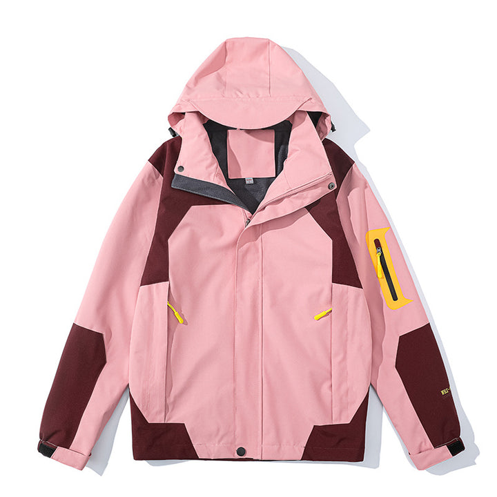Herren leichte Softshell-Kapuzenjacke mit Fleece-Innenlage und Ärmeltasche Echoarchiv