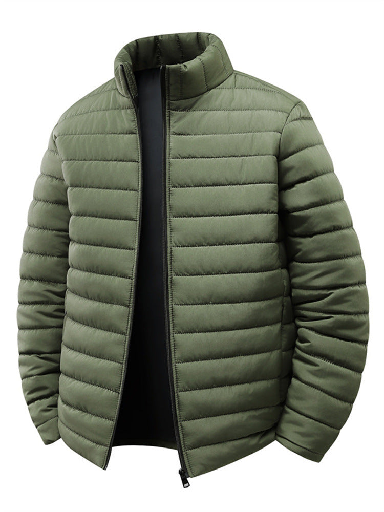 Herren Steppjacke mit leichter Thermoisolierung und hohem Stehkragen Echo Archiv
