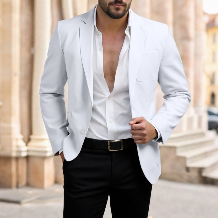 Herren elegante Blazerjacke aus hochwertigem Stoff Echoarchiv