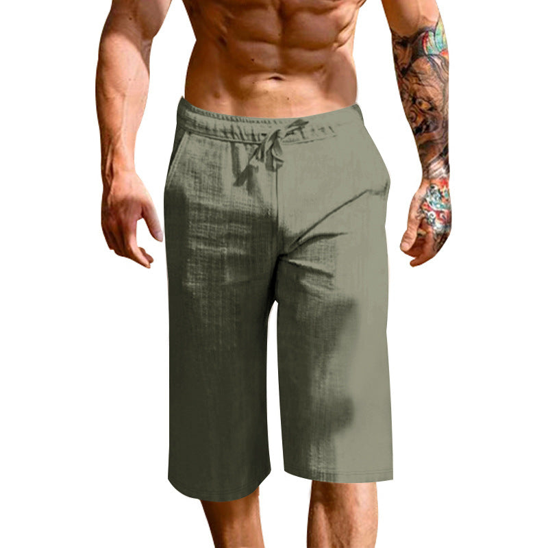 Herren bequeme Sport-Shorts mit elastischem Bund und verstellbarem Kordelzug Echoarchiv