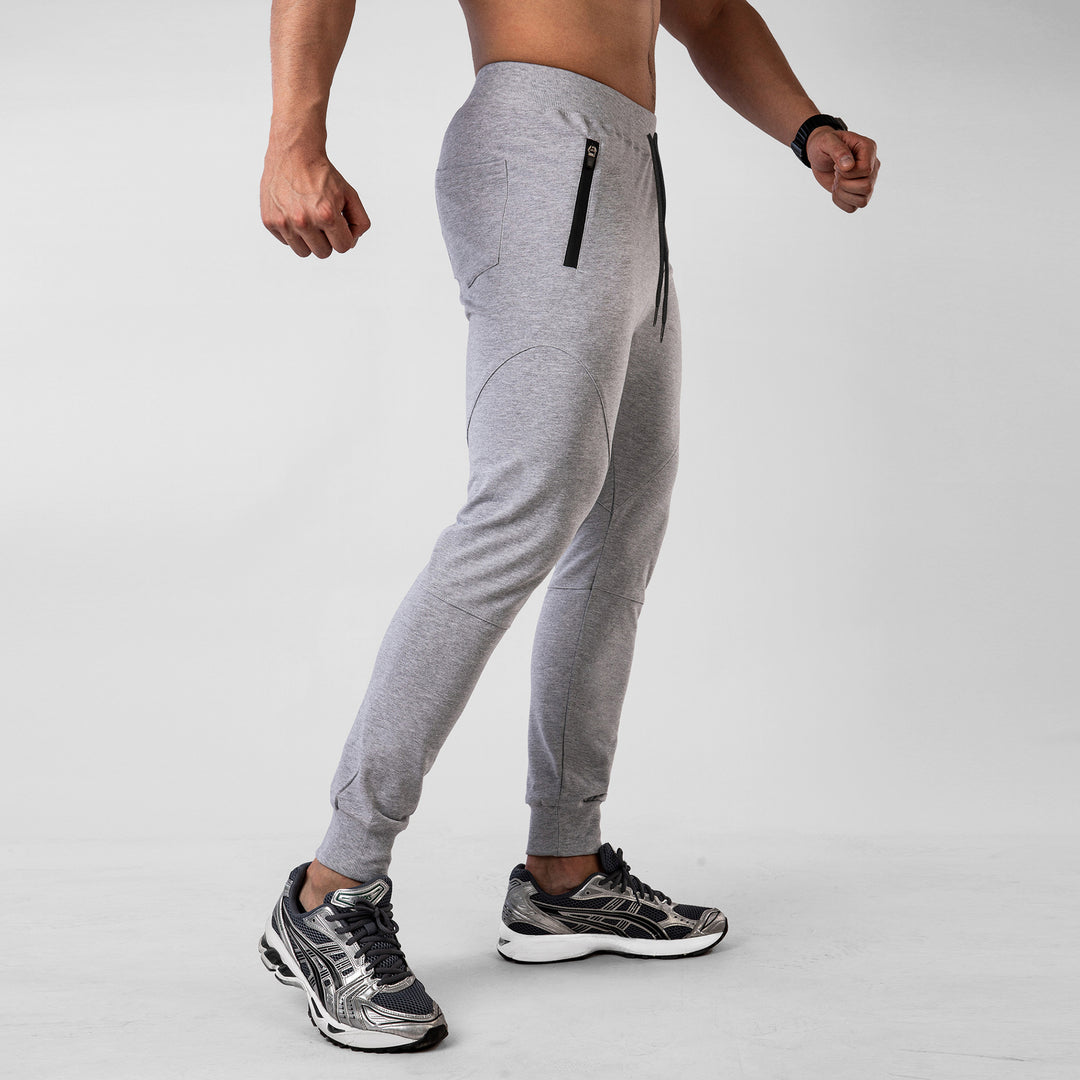 Herren Sportliche Jogginghose mit funktionalen Reißverschlusstaschen Echoarchiv
