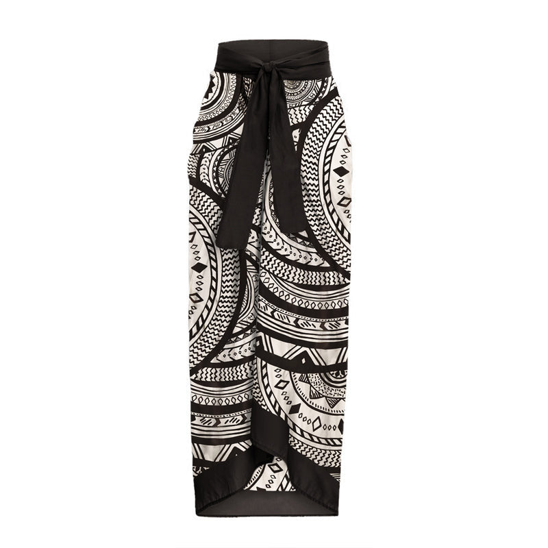 Damen Einteiliges Badeoutfit mit voluminösen Rüschendetails Echo Archiv
