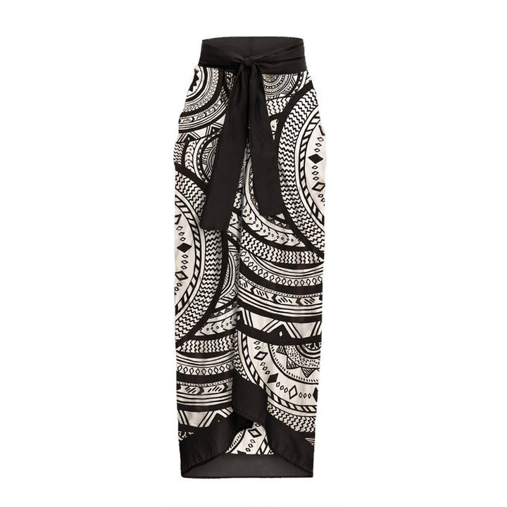Damen Einteiliges Badeoutfit mit voluminösen Rüschendetails Echo Archiv