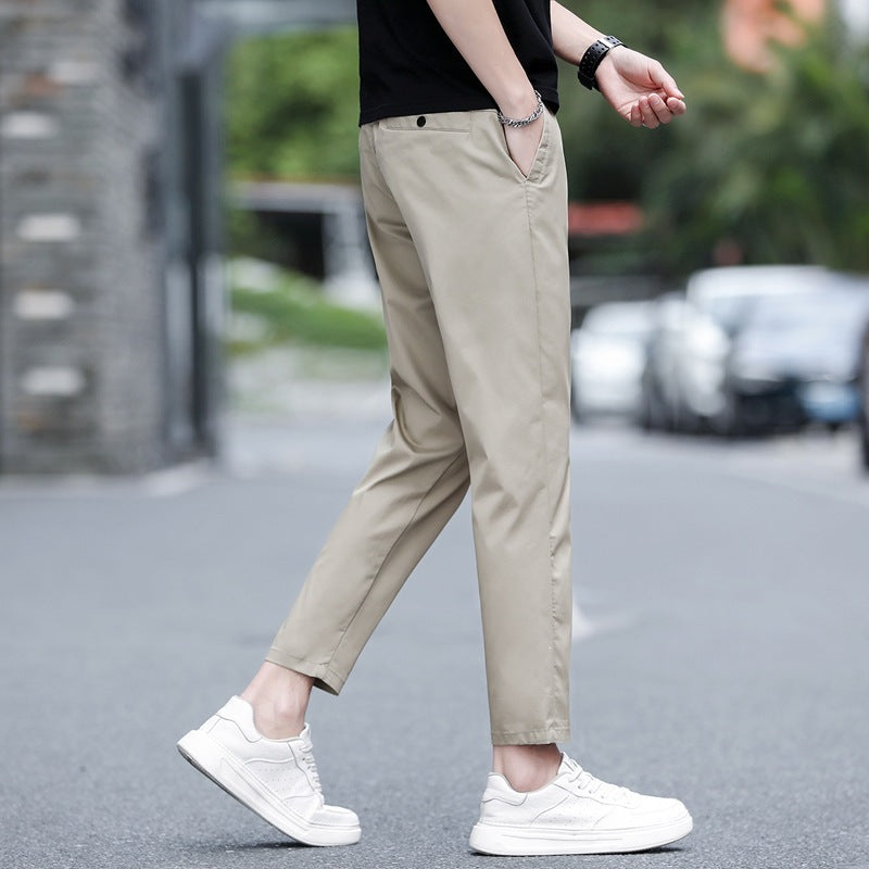 Herren Modische Chino-Hose mit elastischem Bund Echo Archiv