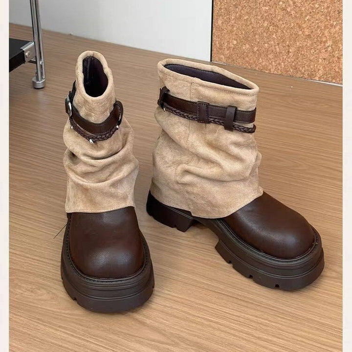 Damen Modische und Bequeme Stiefeletten Echo Archiv