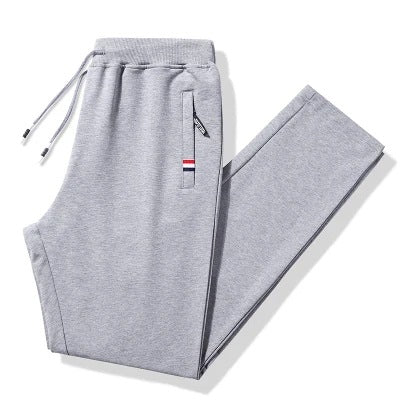 Herren Konische Thermo-Jogginghose mit Reißverschlusstaschen & Kordelbund Echoarchiv