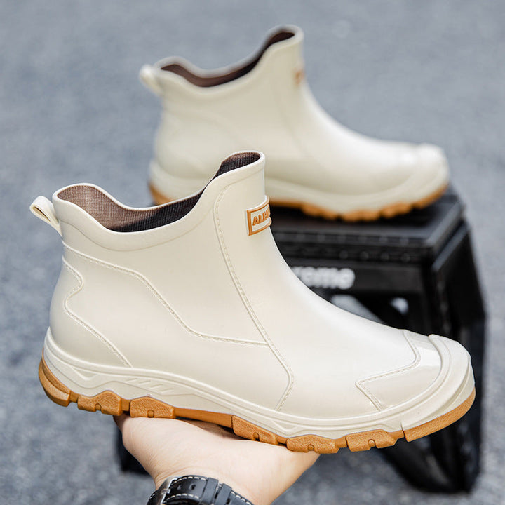 Herren Gummistiefel mit rutschfester Sohle und flexiblem Einstieg Echoarchiv