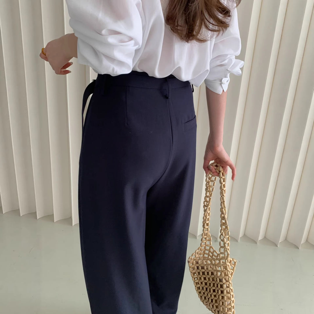 Damen Weite Bundfaltenhose Echo Archiv