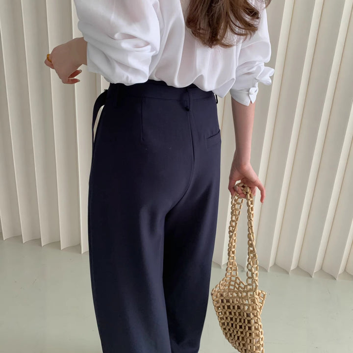 Damen Weite Bundfaltenhose Echo Archiv