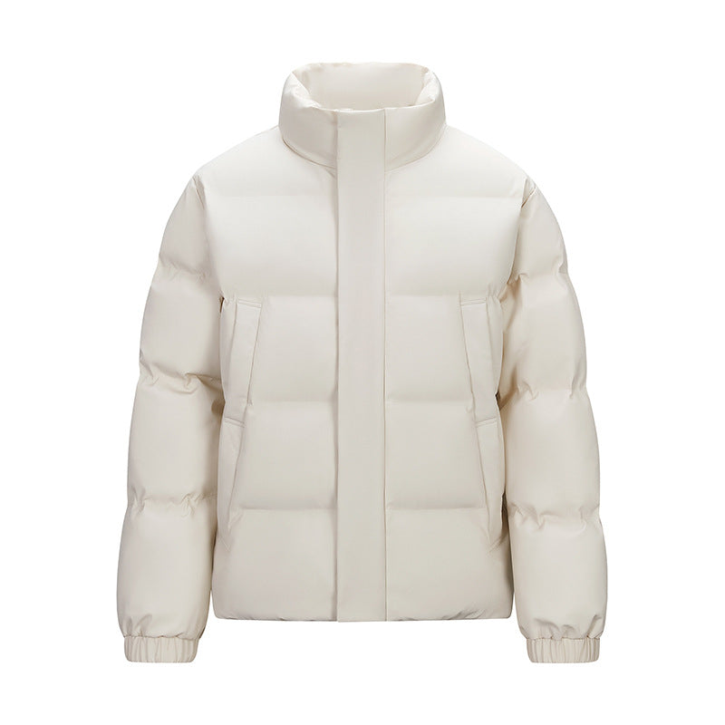 Herren Gepolsterte Steppjacke mit hohem Stehkragen und verdeckter Reißverschluss Echo Archiv
