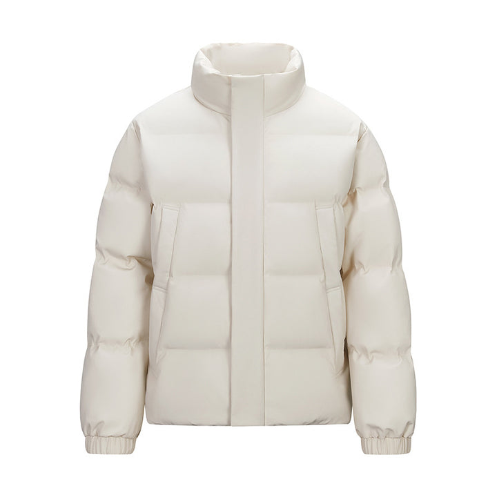 Herren Gepolsterte Steppjacke mit hohem Stehkragen und verdeckter Reißverschluss Echo Archiv