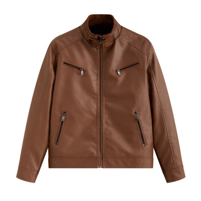 Herren Stilvolle Motorradjacke Echo Archiv