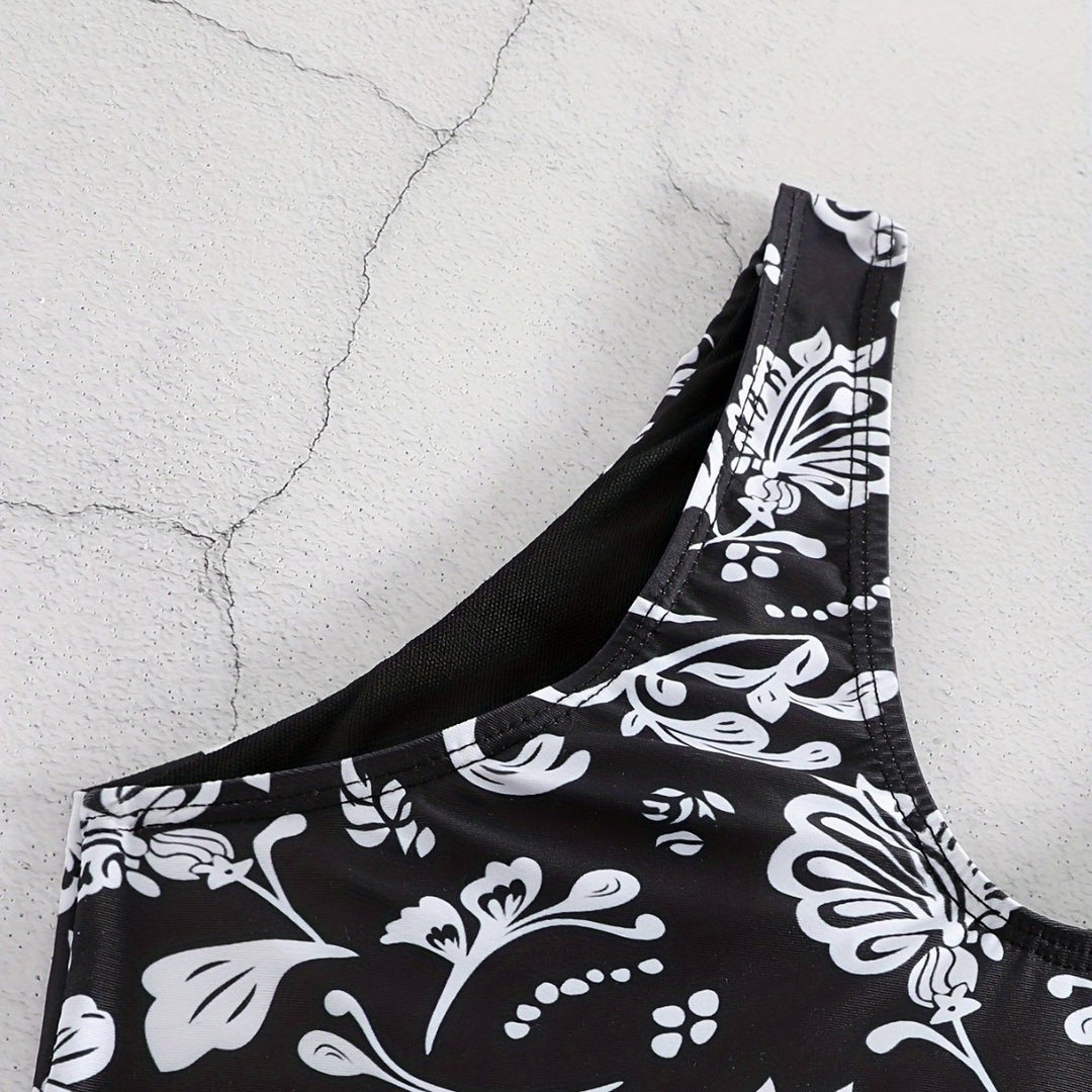 Damen Triangel-Bikini mit verspieltem Knoten-Detail Echo Archiv