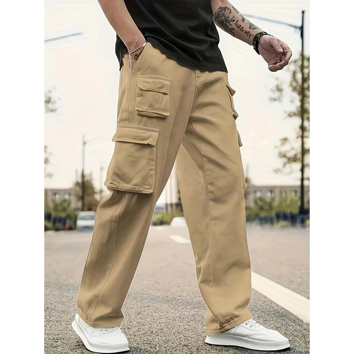 Herren Modische Cargo-Hose mit praktischen Reißverschlusstaschen Echo Archiv