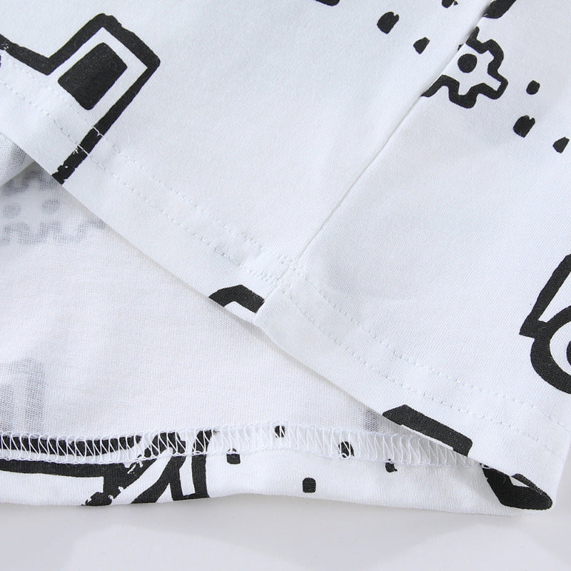 Jungen T-Shirt mit lustigem Baustellenmotiv Echo Archiv