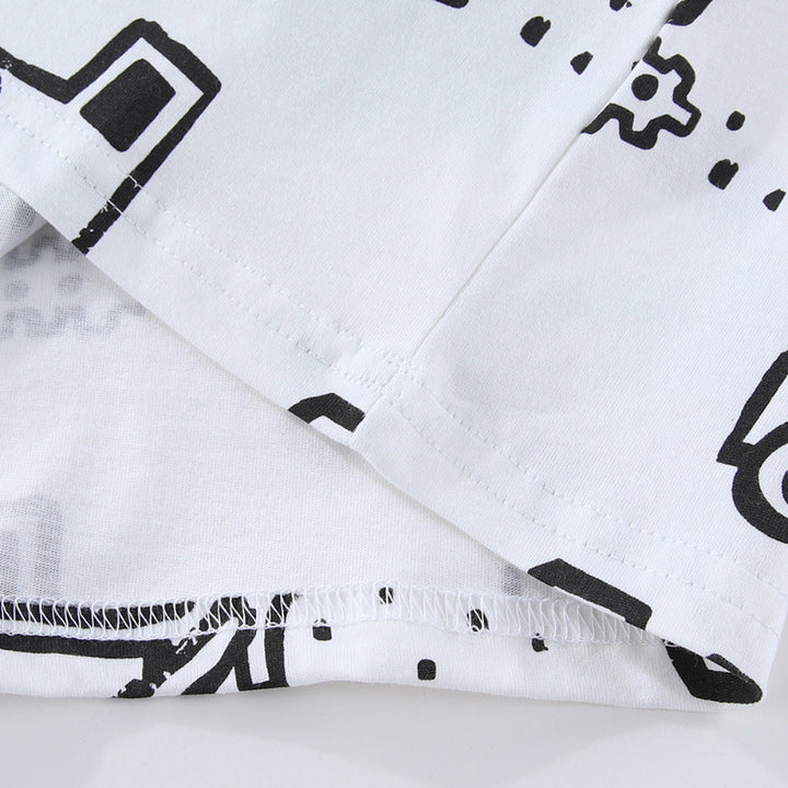 Jungen T-Shirt mit lustigem Baustellenmotiv Echo Archiv