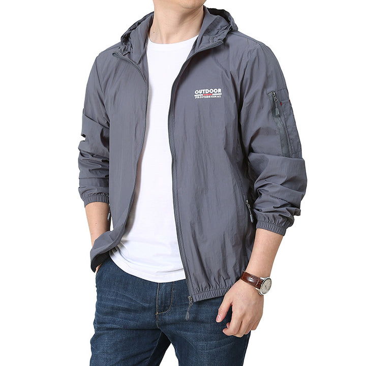 Herren Leichte und atmungsaktive Outdoorjacke Echo Archiv