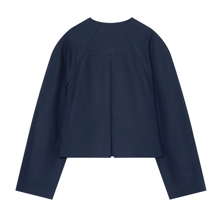 Damen weite High‑Waist Culottehose mit Bundfalten und verdecktem Verschluss Echo Archiv