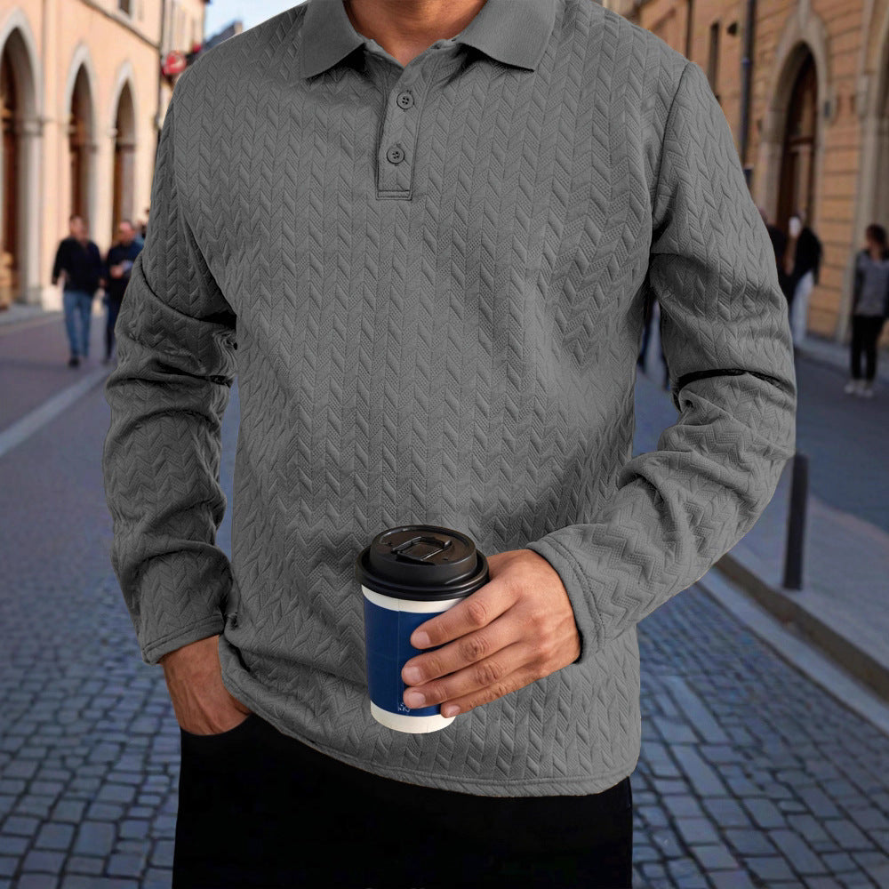 Herren Langarm Poloshirt Echoarchiv