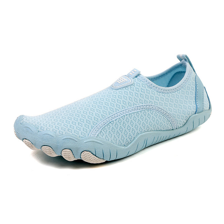 Damen nan leichte und flexible Wasserschuhe mit atmungsaktivem Strick-Obermaterial und rutschfester Profilsohle Echo Archiv