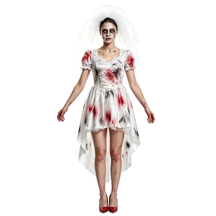 Damen Gruselige Hochzeitsbraut Kleid Echo Archiv