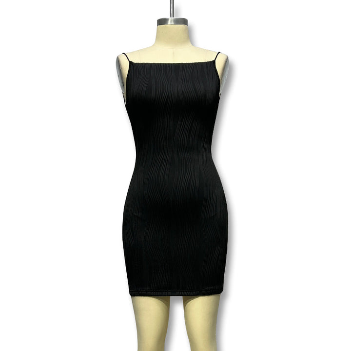 Damen Figurbetontes Mini-Kleid mit innovativer Rippstruktur Echo Archiv