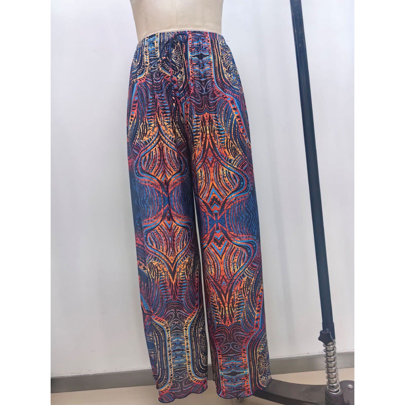 Damen Strandhose mit modischem Zebra-Muster Echo Archiv