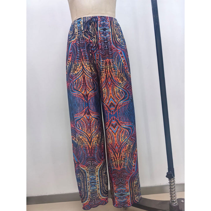 Damen Strandhose mit modischem Zebra-Muster Echo Archiv