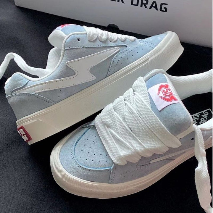 Damen Sportliche Sneaker mit hochwertiger Wildleder- und Mesh-Kombination Echo Archiv