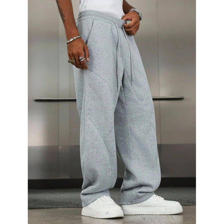 Herren Lässige Oversized Jogginghose Echo Archiv