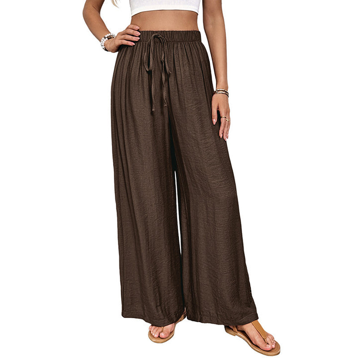 Damen Weite Sommerhose mit Kordelzug Echo Archiv