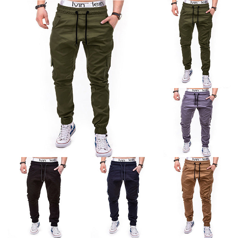 Herren cargo Jogginghose mit elastischem Bund und praktischen Seitentaschen Echoarchiv