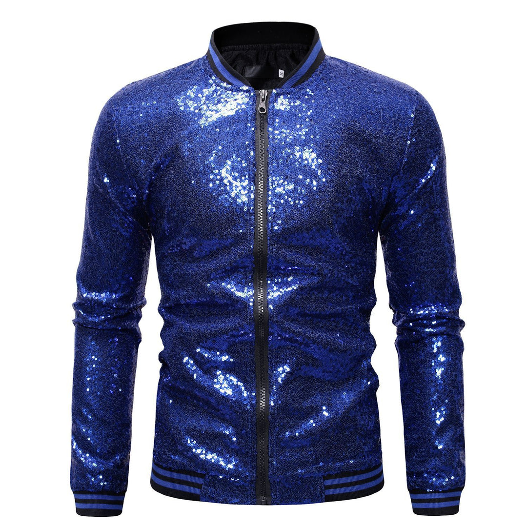 Herren Sportlicher Funktionsblazer mit Pailletten Echoarchiv