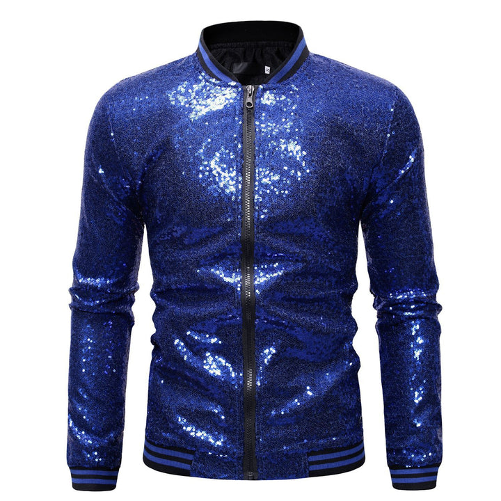 Herren Sportlicher Funktionsblazer mit Pailletten Echoarchiv