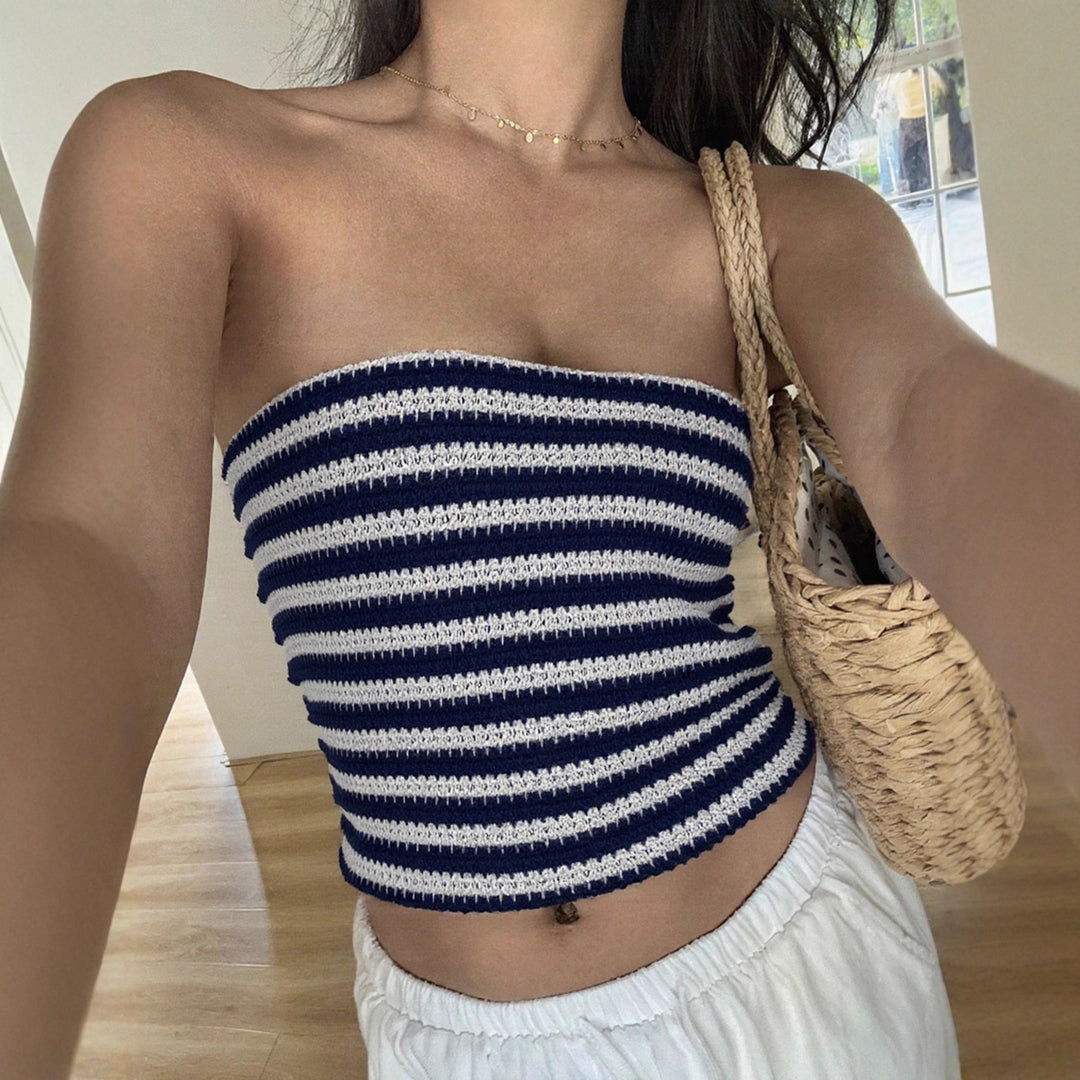 Damen Sommerliches Bustier Top Echo Archiv