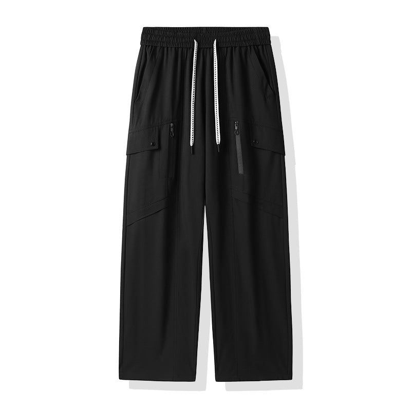Herren Multifunktionale Wanderhose mit verstellbarem Bund und praktischen Taschen Echoarchiv