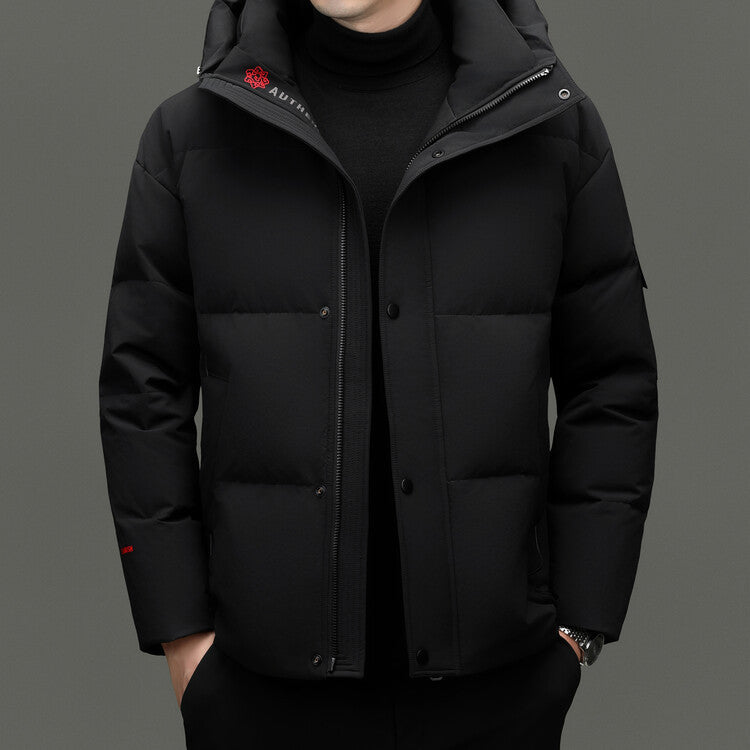 Herren moderne, wattierte Winterjacke Echoarchiv