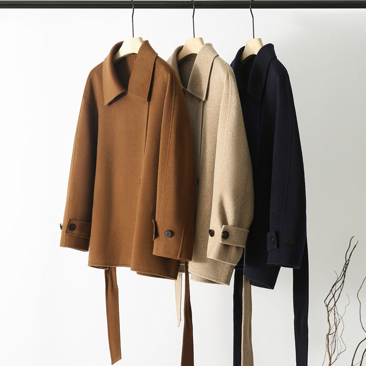 Damen Moderne Wolljacke Echoarchiv